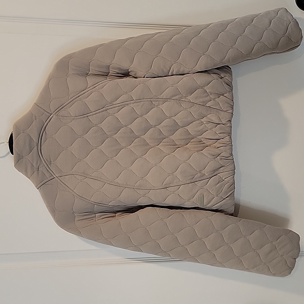 Lululemon Quilted Bomber Jacket Riverstone - Picture 10 of 13